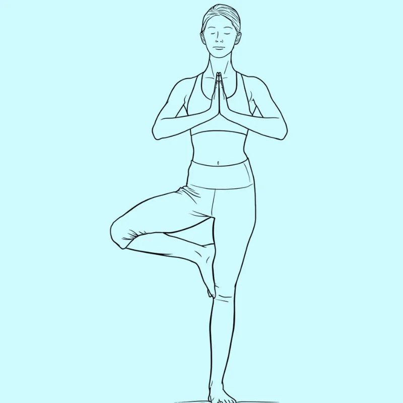 Tree Pose (Vrikshasana)